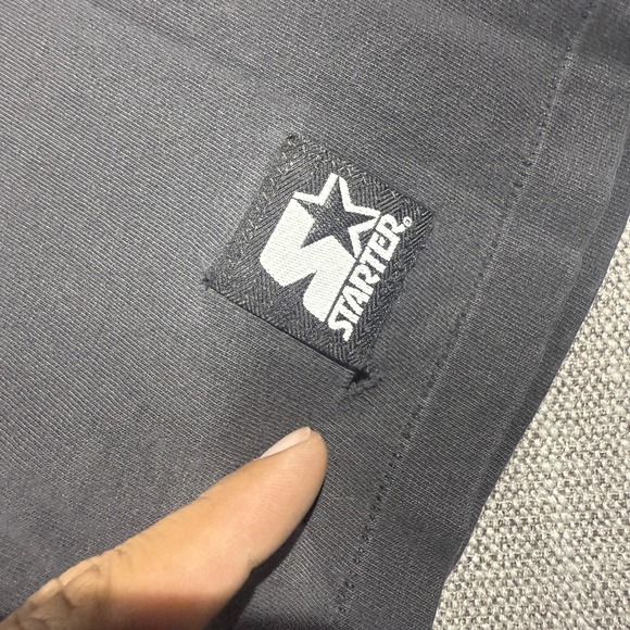 Vintage Oakland Raiders Shirt Mens 2XL Black NFL Football Brown 81 Starter 90s - Picture 5 of 10